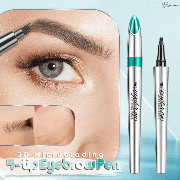 🔥 Kaufen Sie 1 und erhalten Sie 1 gratis-Wasserfester 3D-Microblading-Tätowierungsstift mit 4 Gabelspitzen🔥