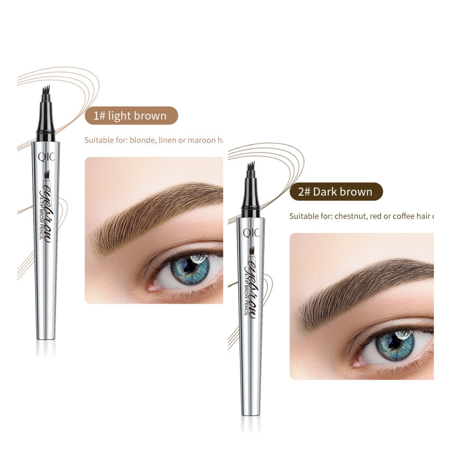 🔥 Kaufen Sie 1 und erhalten Sie 1 gratis-Wasserfester 3D-Microblading-Tätowierungsstift mit 4 Gabelspitzen🔥