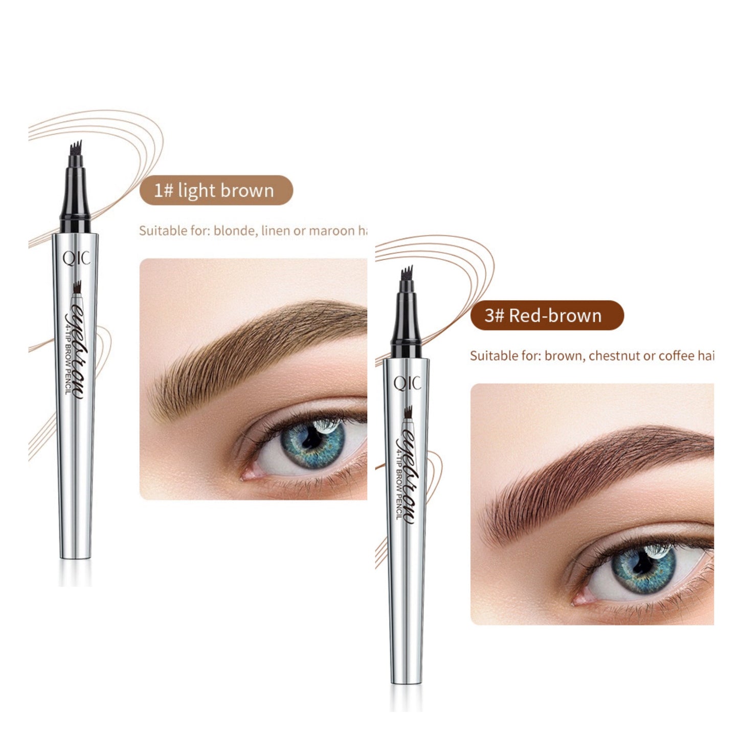 🔥 Kaufen Sie 1 und erhalten Sie 1 gratis-Wasserfester 3D-Microblading-Tätowierungsstift mit 4 Gabelspitzen🔥