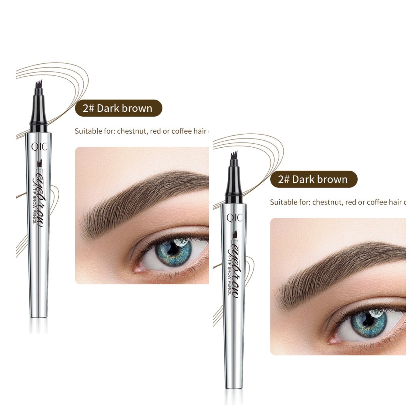 🔥 Kaufen Sie 1 und erhalten Sie 1 gratis-Wasserfester 3D-Microblading-Tätowierungsstift mit 4 Gabelspitzen🔥