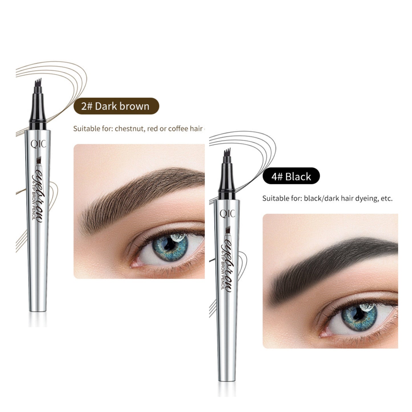 🔥 Kaufen Sie 1 und erhalten Sie 1 gratis-Wasserfester 3D-Microblading-Tätowierungsstift mit 4 Gabelspitzen🔥