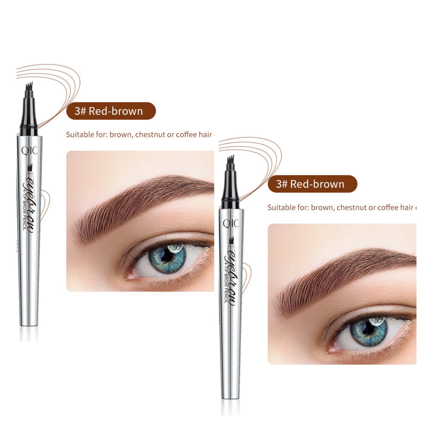 🔥 Kaufen Sie 1 und erhalten Sie 1 gratis-Wasserfester 3D-Microblading-Tätowierungsstift mit 4 Gabelspitzen🔥