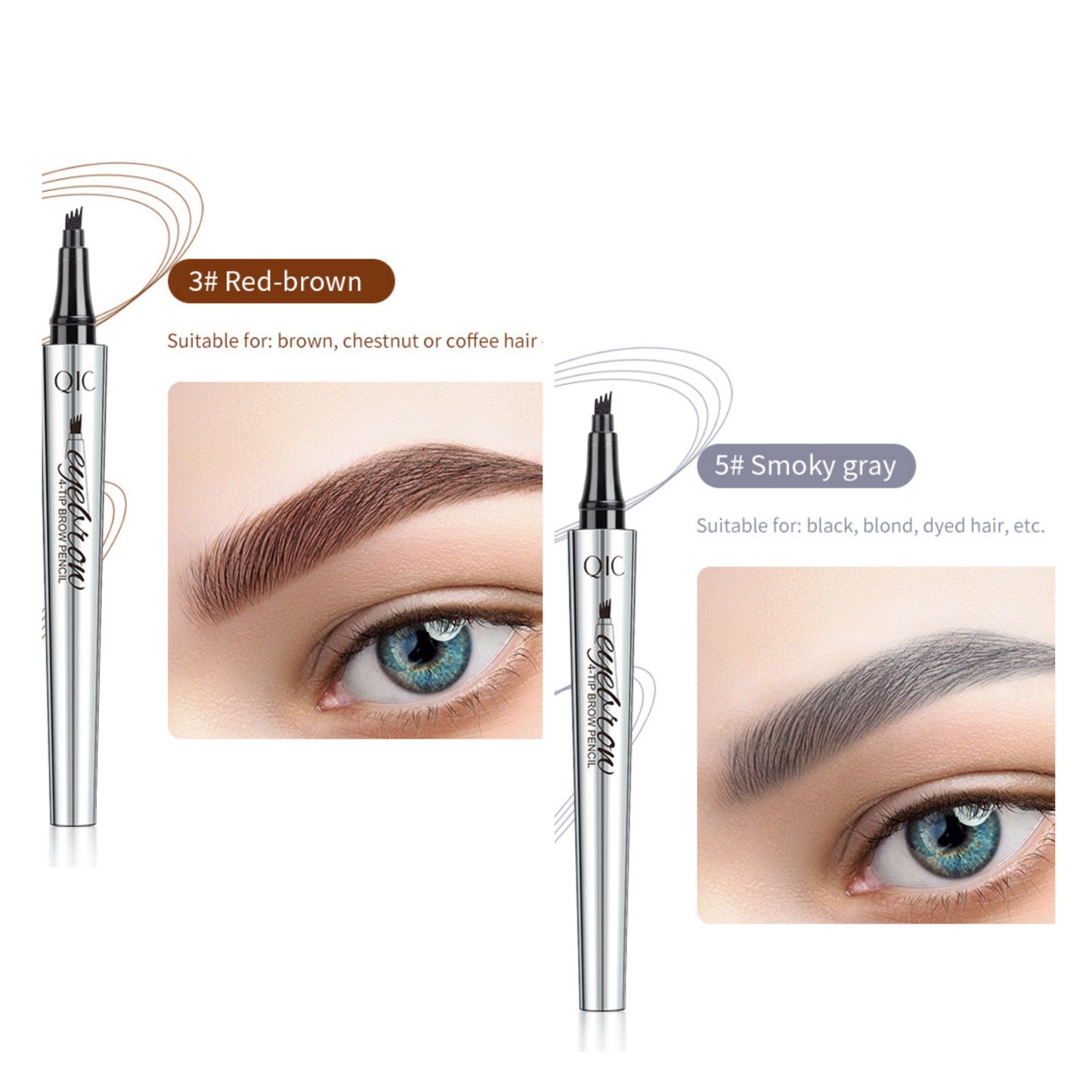 🔥 Kaufen Sie 1 und erhalten Sie 1 gratis-Wasserfester 3D-Microblading-Tätowierungsstift mit 4 Gabelspitzen🔥
