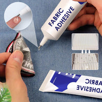 💖Gut für den Hausgebrauch💪Wasserdichter, starker Textilkleber für Stoffe