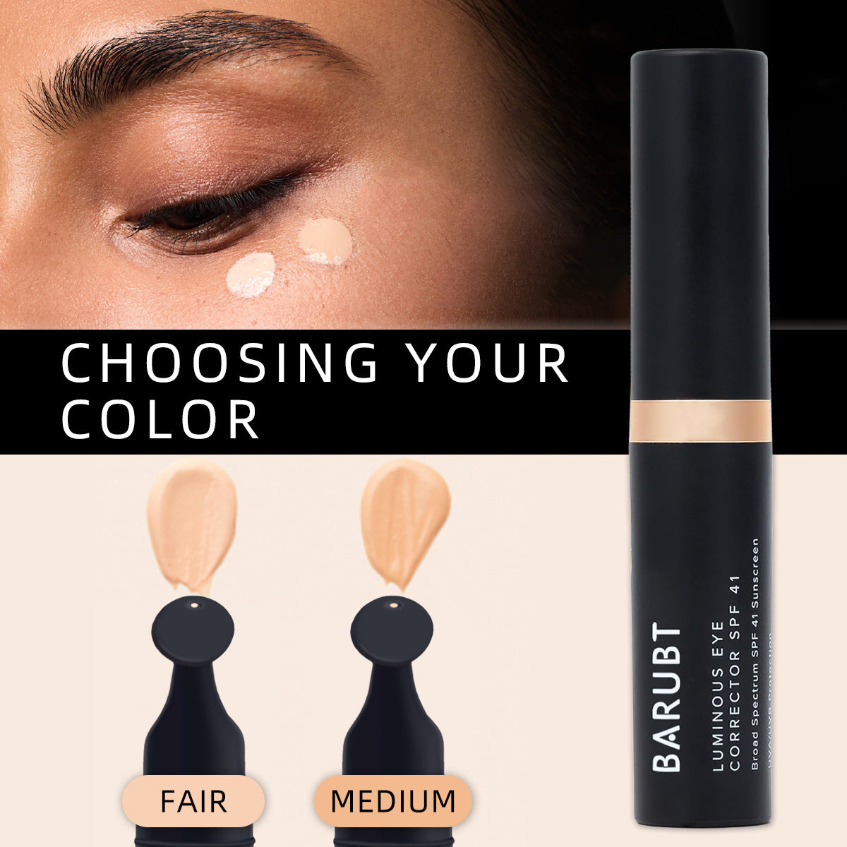 🔥Anti-cernes longue tenue SPF 41 pour les yeux🔥