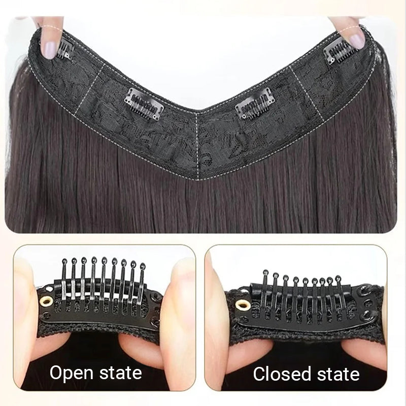 👩🦰Clip-in-Haarverlängerung in U-Form für Damen🔥