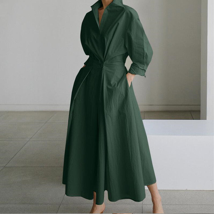 💃Anti-Seasonal Sonderangebot! 🙋♀️ Neujahr monochrome modische luftige Maxikleider🔥
