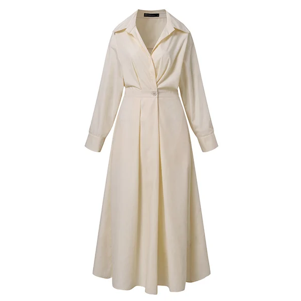 💃Anti-Seasonal Sonderangebot! 🙋♀️ Neujahr monochrome modische luftige Maxikleider🔥