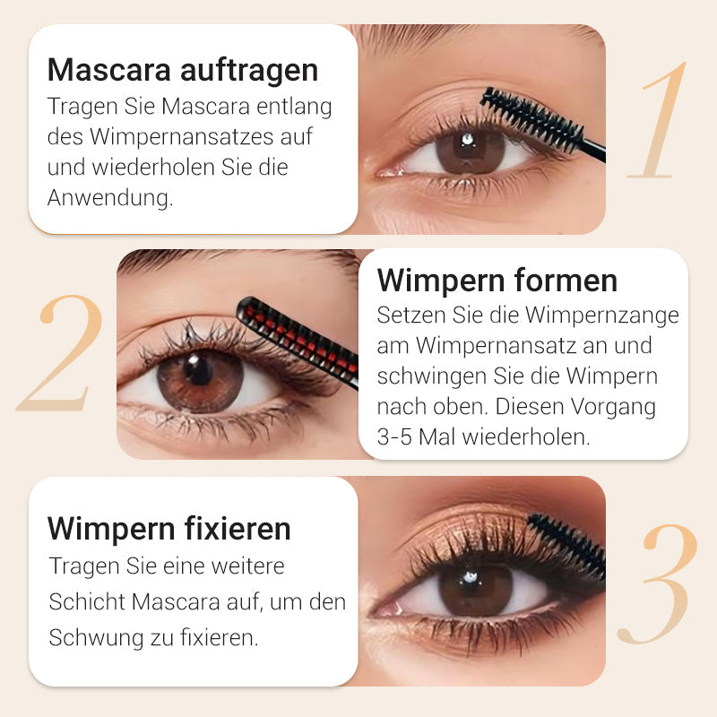 🔥USB Wiederaufladbare elektrische beheizbare Wimpernzange