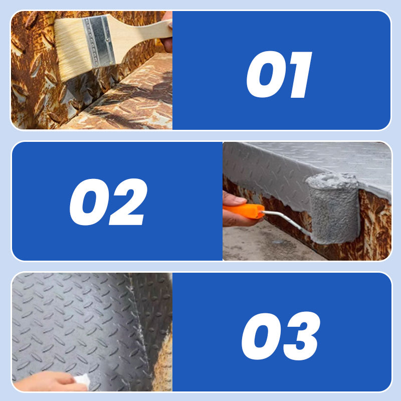 👷❤️🔥Wetterfeste Rostumwandlungsfarbe für Metall