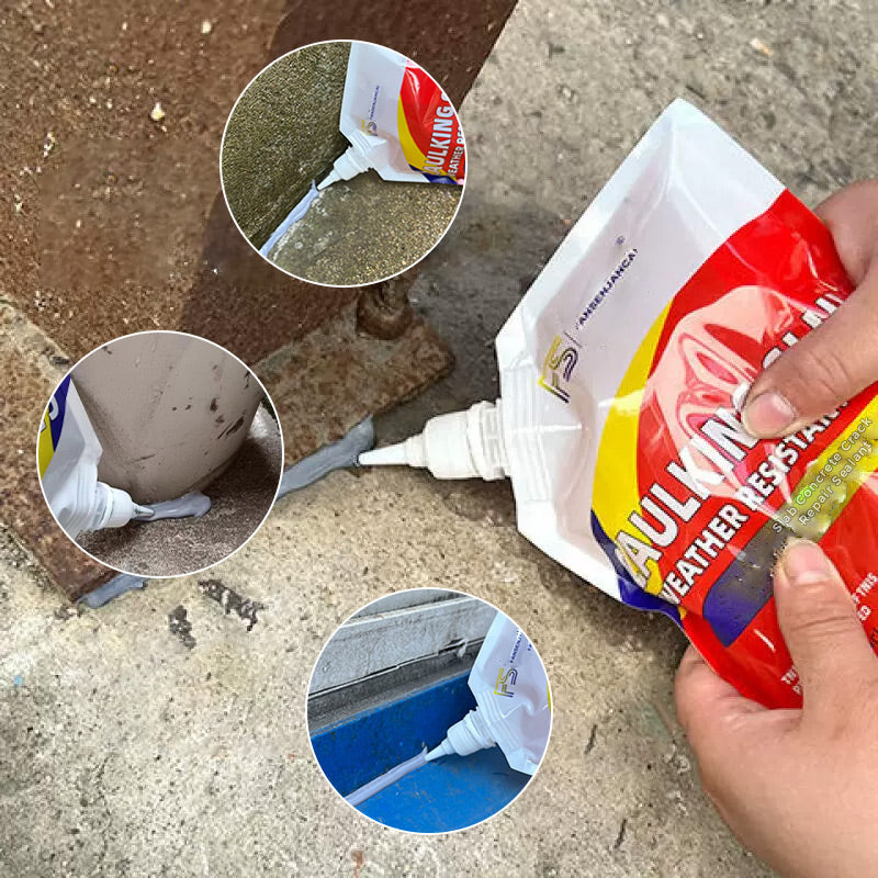 🔥Neujahrsangebot!Ab 70% Rabatt, plus 50% Rabatt, drei sind noch günstiger!🔥Platte Beton Riss Wasserdicht Reparatur Dichtungsmittel