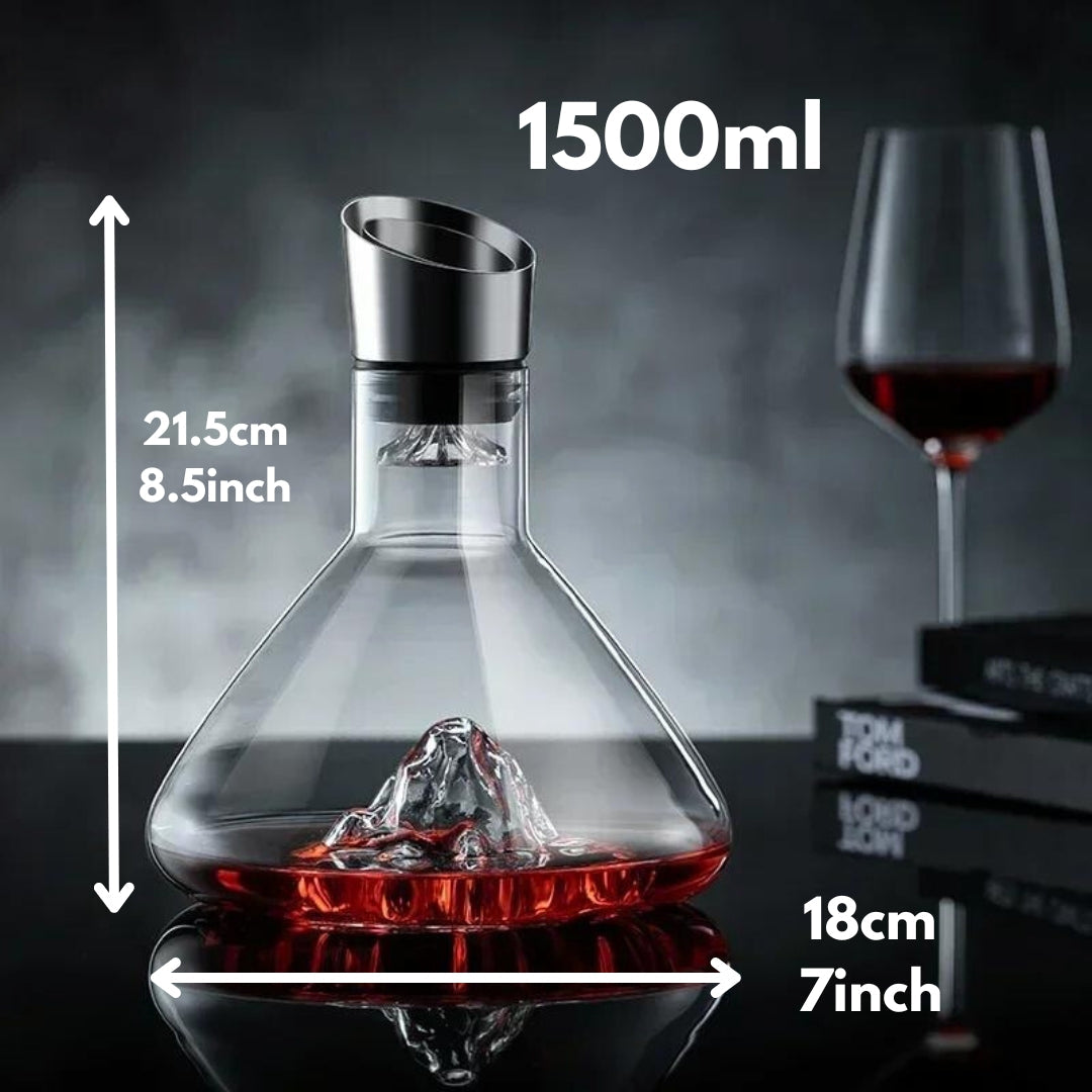 🔥Neujahrsspecial Hot Sale❤️🔥Waterfall Schnell Rotwein Dekanter Home Ideen