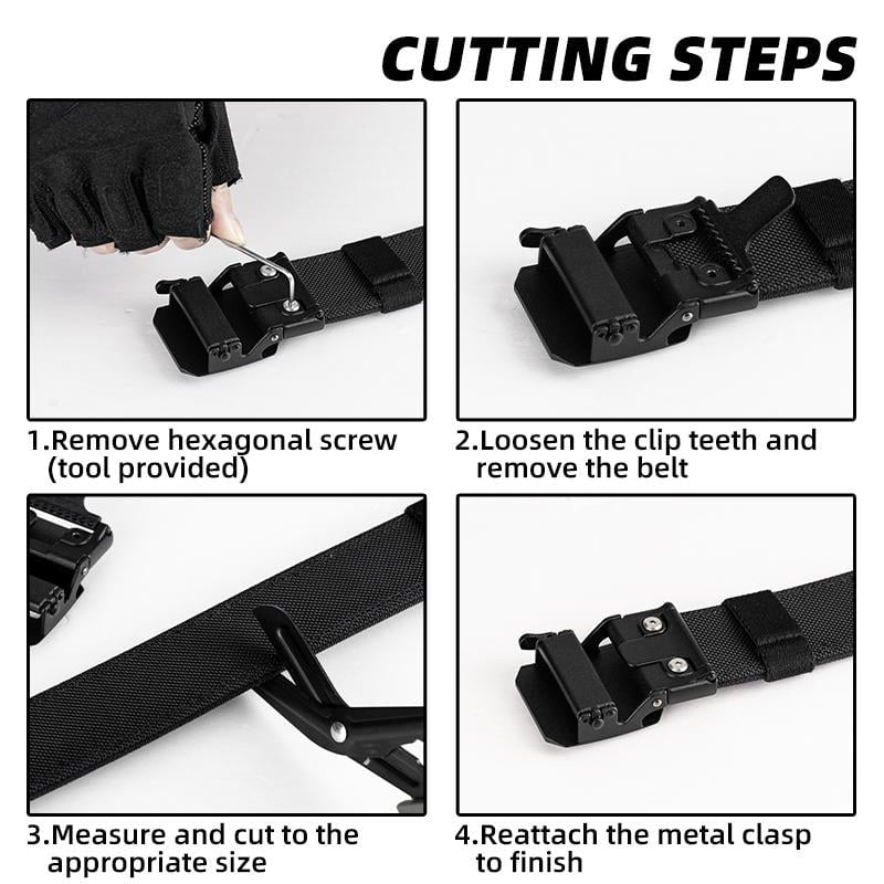 💪Zeitlich begrenztes Sonderangebot🔥Automatik-Schnalle Stretch-Nylon-Gürtel für Männer