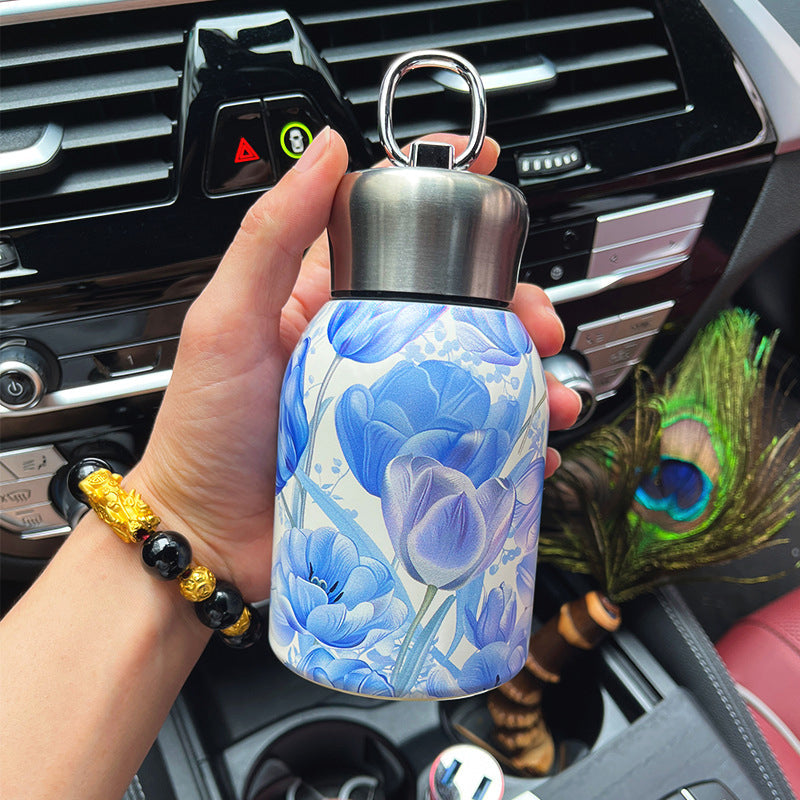 🔥2 KAUFEN, 1 GRATIS🔥Stilvolle & tragbare isolierte Wasserflasche🎒 Halten Sie Getränke heiß oder kalt, genießen Sie frische Getränke jederzeit und überall!