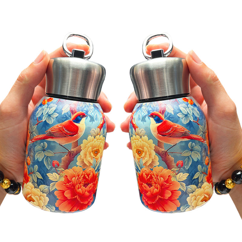 🔥2 KAUFEN, 1 GRATIS🔥Stilvolle & tragbare isolierte Wasserflasche🎒 Halten Sie Getränke heiß oder kalt, genießen Sie frische Getränke jederzeit und überall!