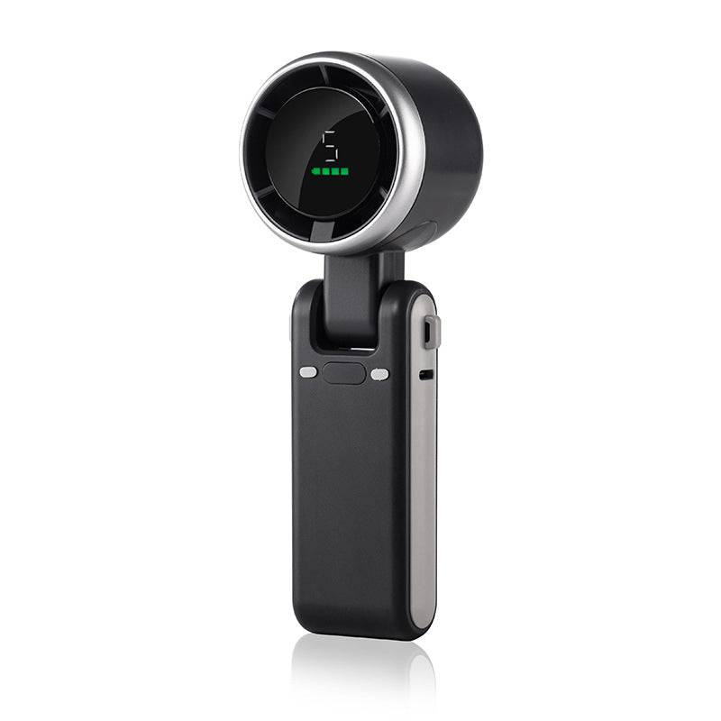 🌞Hot Sale 50% OFF🎁 ❄️Summer Savior A Hand-sized Hair Dryer💨5-Speed Foldable Handheld Fan Portable Design, Perfect Summer Companion!