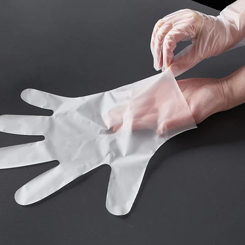 ✨Küchenhilfe🥰Transparente, verdickte Einweghandschuhe in Lebensmittelqualität🥰