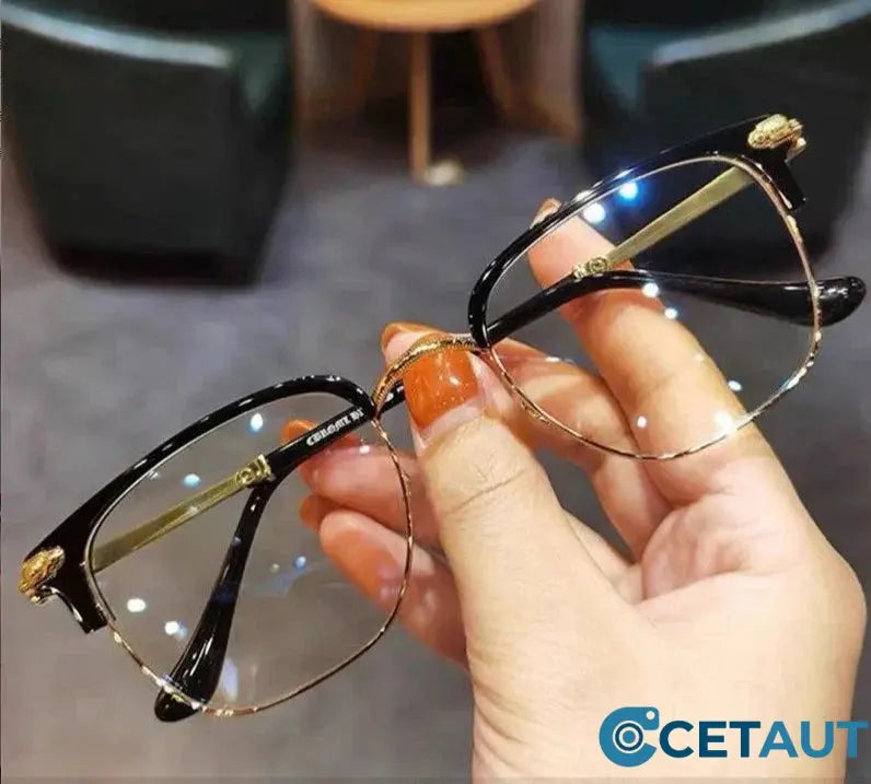 💼Dreifach scharf, einfach brillant: Ihr Büro-Alltag mit TÜV-geprüftem Blaulichtschutz👔Ultra-leichte Anti-Blau-Licht-Lesebrille