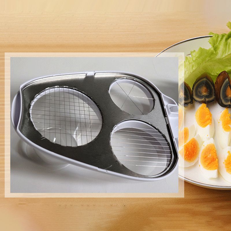 🔥2025 Heißer Verkauf🥚 Multifunctional 3-in-1 Egg Slicer