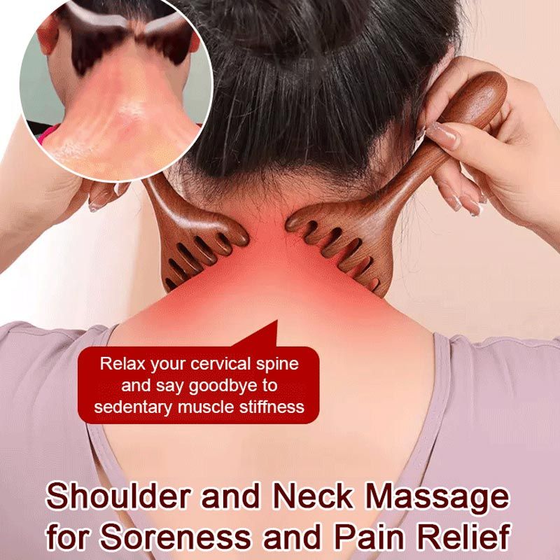✨Magischer Massagekamm mit sechs Krallen🌏Die orientalische Magie des Artefakts