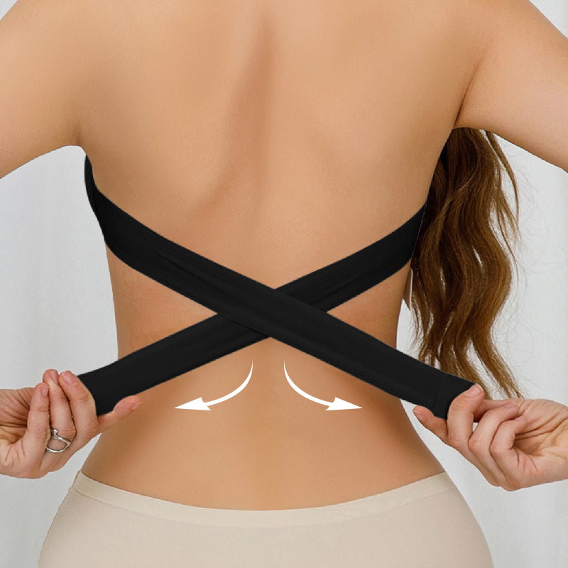 💜LETZTER TAG – KAUF 1, ERHALTE 1 GRATIS💜Trägerloser kabelloser Damen-BH mit Seitenverschluss