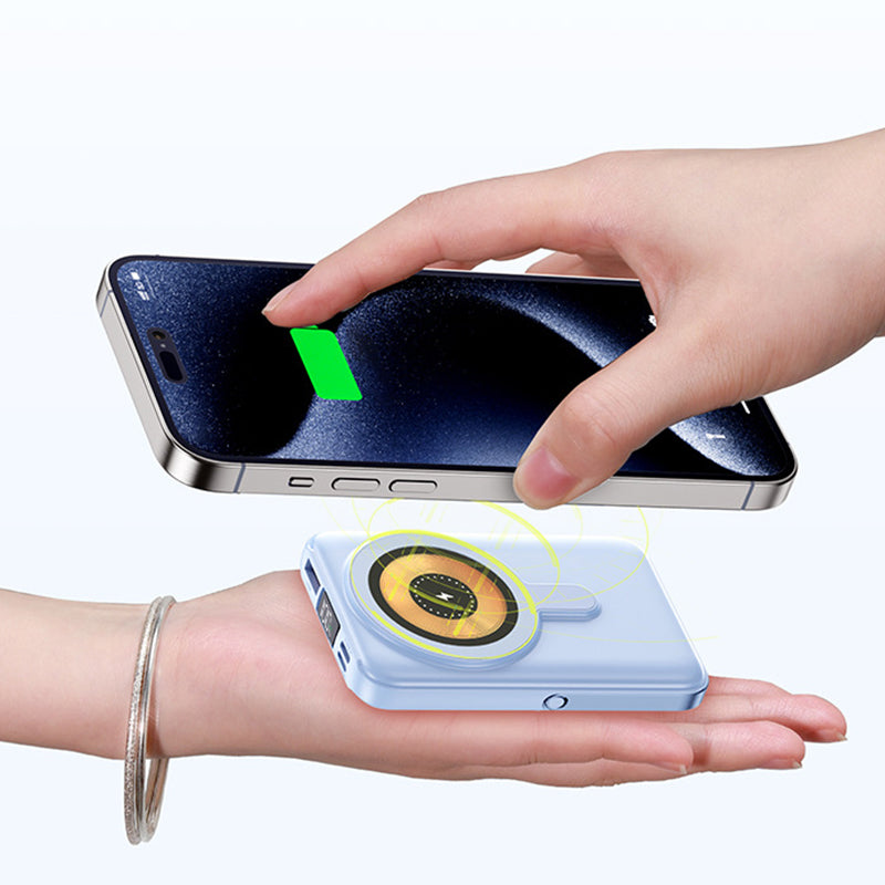 🔋Magnetische Levitation Mobile Power 10000mAh Schnellladegerät