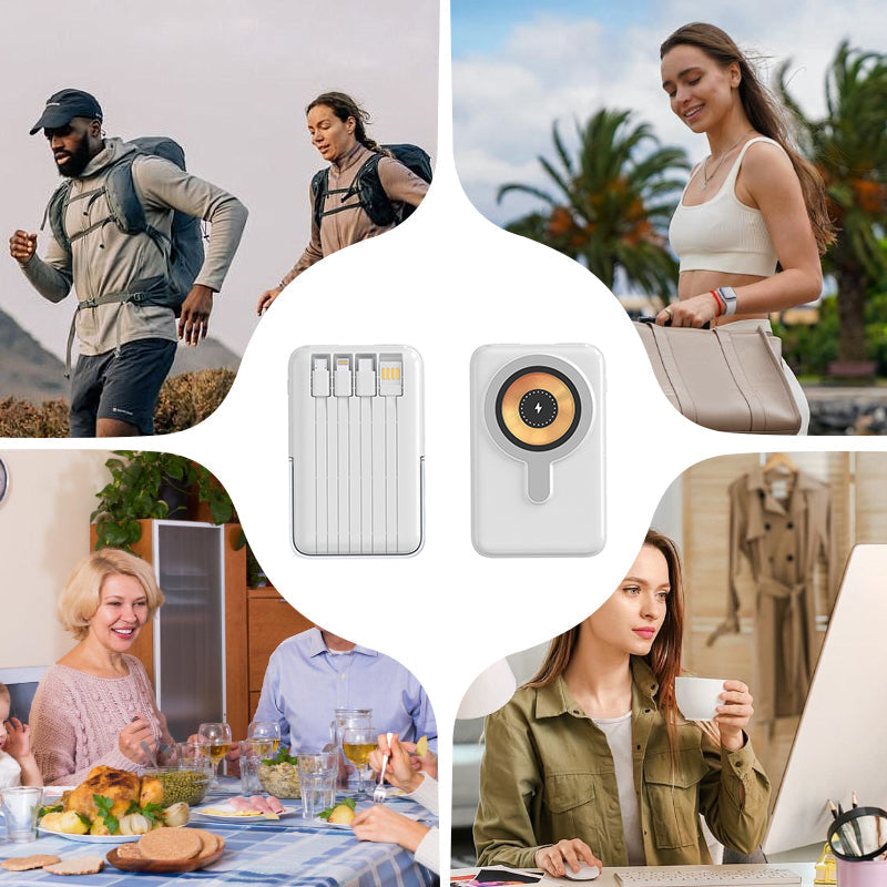 🔋Magnetische Levitation Mobile Power 10000mAh Schnellladegerät
