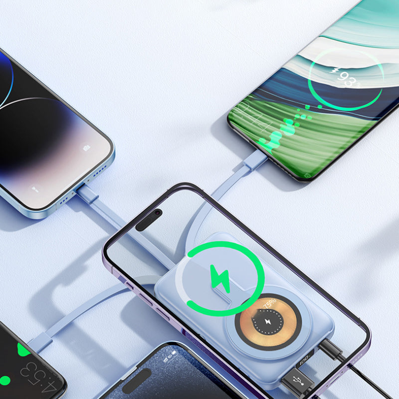 🔋Magnetische Levitation Mobile Power 10000mAh Schnellladegerät