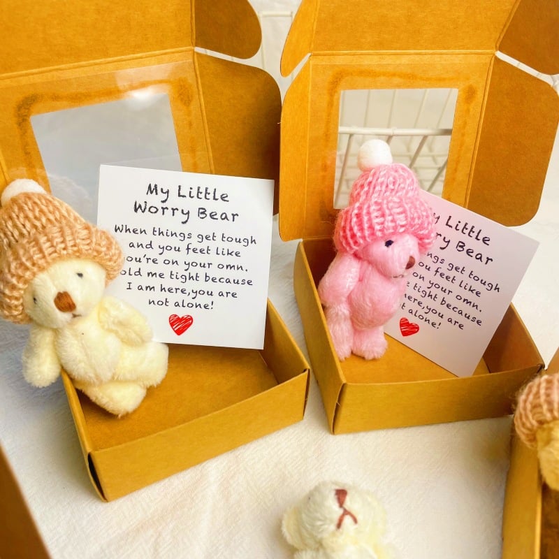✨Heilende Puppe Geschenk✨Handgefertigter Mini-Plüsch-Teddybär