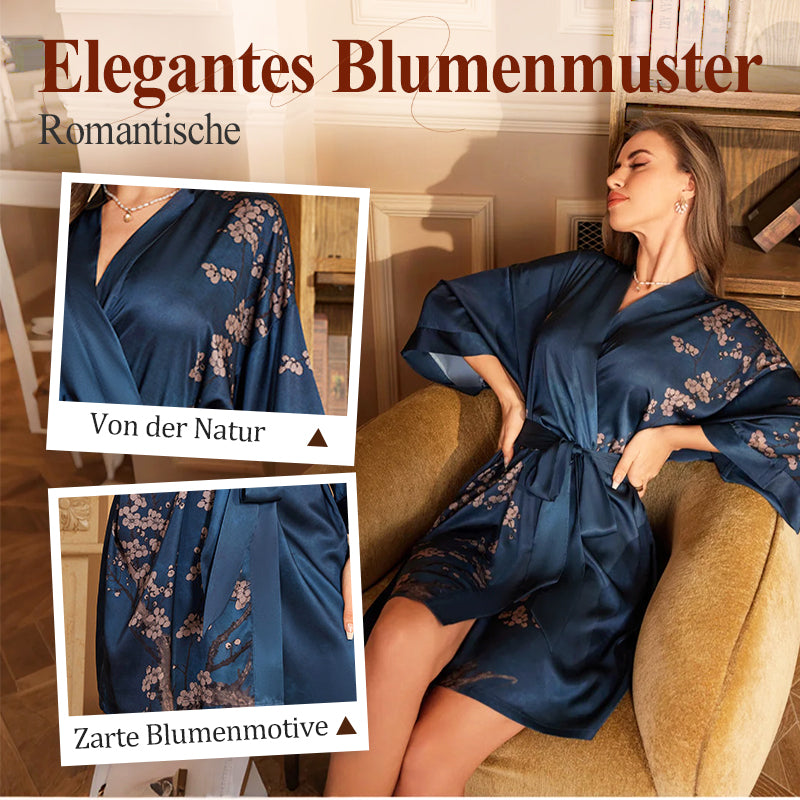 🔥Angebot zum halben Preis🔥Damen-Morgenmantel mit Blumenmuster
