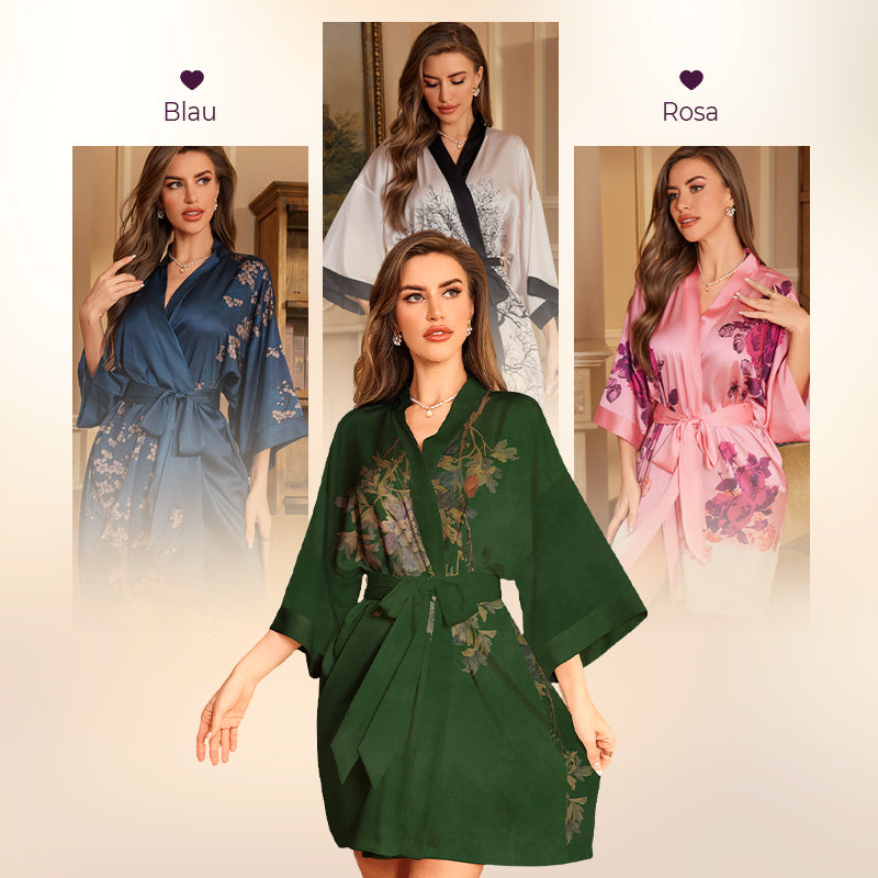🔥Angebot zum halben Preis🔥Damen-Morgenmantel mit Blumenmuster