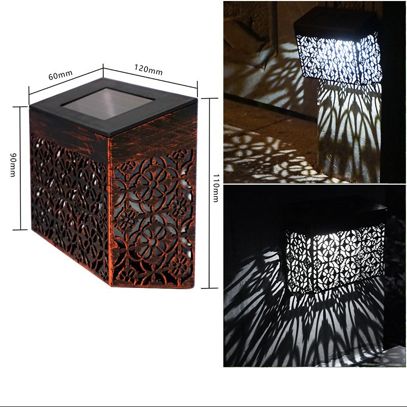 📢📢50 % Rabatt!! ⏰Solarbetriebene LED-Wandleuchte für Wege und den Garten💡