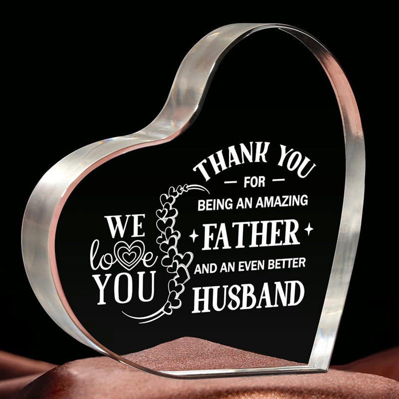 🔥Bestseller-Geschenk zum Muttertag👩 50 % Rabatt-Sentimentale Schreibtischdeko – Geschenk für die Familie