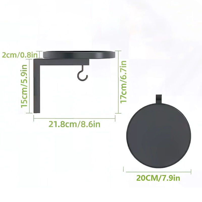 đŠđ§ 50% RABATT! Wandmontierte Metall-VogeltrĂ€nke â Wetterfest, leicht zu reinigen & ideal fĂŒr Garten, Balkon & Terrasse đż