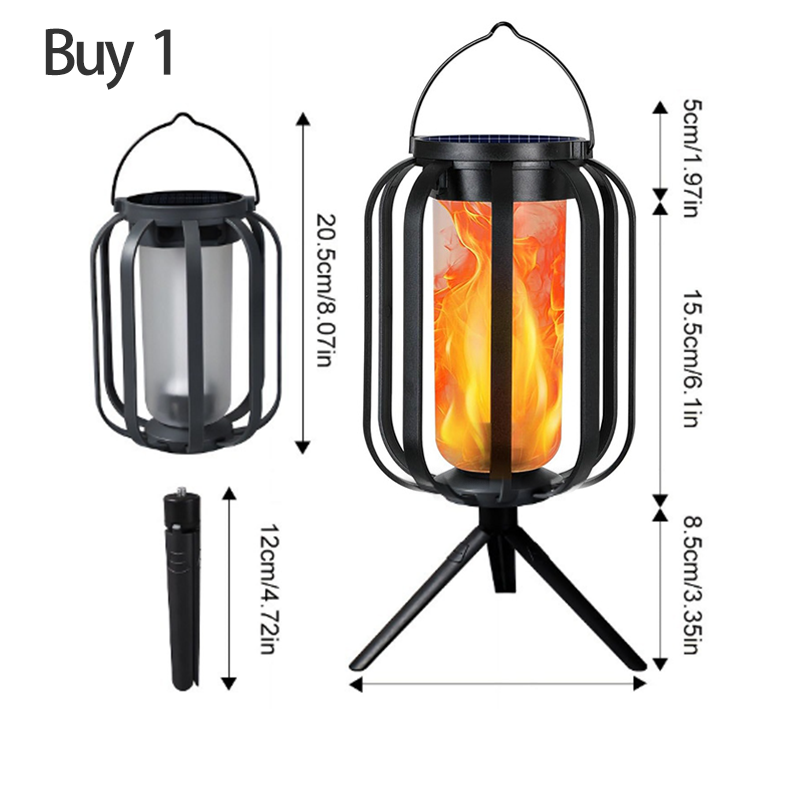 đ˘đ˘50% RABATT !!â°Solar-Flackerflammen-Laterne â Wasserdicht, automatisch & kabelos â Realistisches warmes Licht fĂźr Terrasse & Garten đ