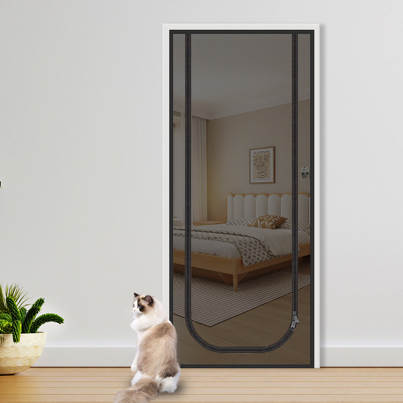 🐶🐱Mesh-Türvorhang|Haustierfreundlicher Netzvorhang für alle Haustiere