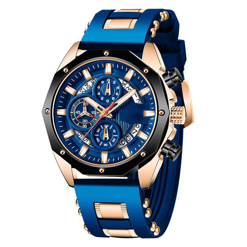 đ„âSportliche Herren-Chronographen-UhrđȘ Robuste Sportuhr fĂŒr MĂ€nner Outdoor & Alltag