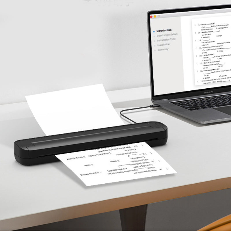 đď¸ 50 % Rabatt â Tragbarer Bluetooth-Thermodrucker â kabellos, tintefrei & kompakt â fĂźr A4, ideal fĂźr BĂźro, Studium & Reisen đ