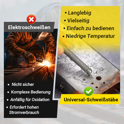 💎 ✨ Starker Rabatt bei Mehrfachkauf! 💎 Feuerzeug-aktivierbarer Schweißdraht – Ohne Schweißgerät, Feste Schweißnaht & Tragbarkeit für DIY & Notfälle 🔥🛠️