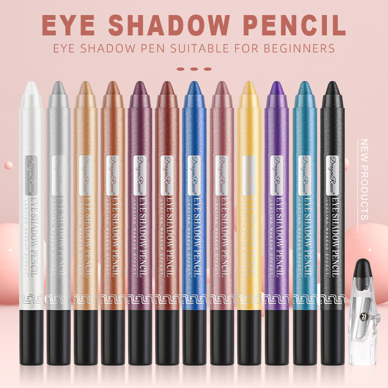 😍 Neujahr 12pcs Sonderangebot 🥰 Lang anhaltender Lidschattenstift