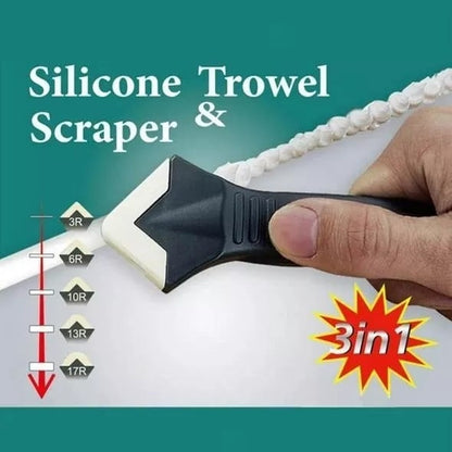 🔥 KAUFE 3, ERHALTE 1 GRATIS! 🔧 3-in-1 Silikon-Fugenwerkzeug – Entfernen, Auftragen & Glätten in einem – Ideal für präzise & saubere Fugenarbeiten 🏠