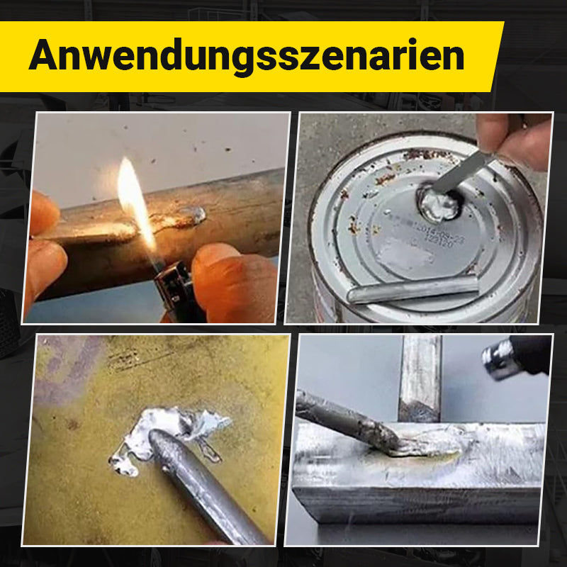 💎 ✨ Starker Rabatt bei Mehrfachkauf! 💎 Feuerzeug-aktivierbarer Schweißdraht – Ohne Schweißgerät, Feste Schweißnaht & Tragbarkeit für DIY & Notfälle 🔥🛠️