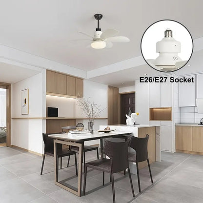 🌀 50% RABATT! ⏳ 40W LED-Deckenventilator mit Licht & Fernbedienung – Ultra-leise, 52 cm & E27-Fassung – Perfekt für Schlafzimmer, Küche oder Garage – inklusive B22-Adapter 🔥
