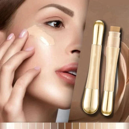 ✨ Das beste Geschenk für Sie ✨ 2-in-1-Grundierungs-Make-up + Anti-Falten-Korrektor