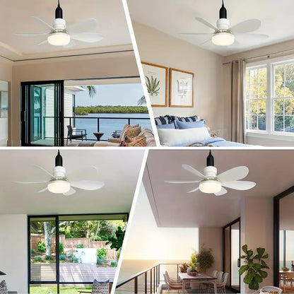 🌀 50% RABATT! ⏳ 40W LED-Deckenventilator mit Licht & Fernbedienung – Ultra-leise, 52 cm & E27-Fassung – Perfekt für Schlafzimmer, Küche oder Garage – inklusive B22-Adapter 🔥