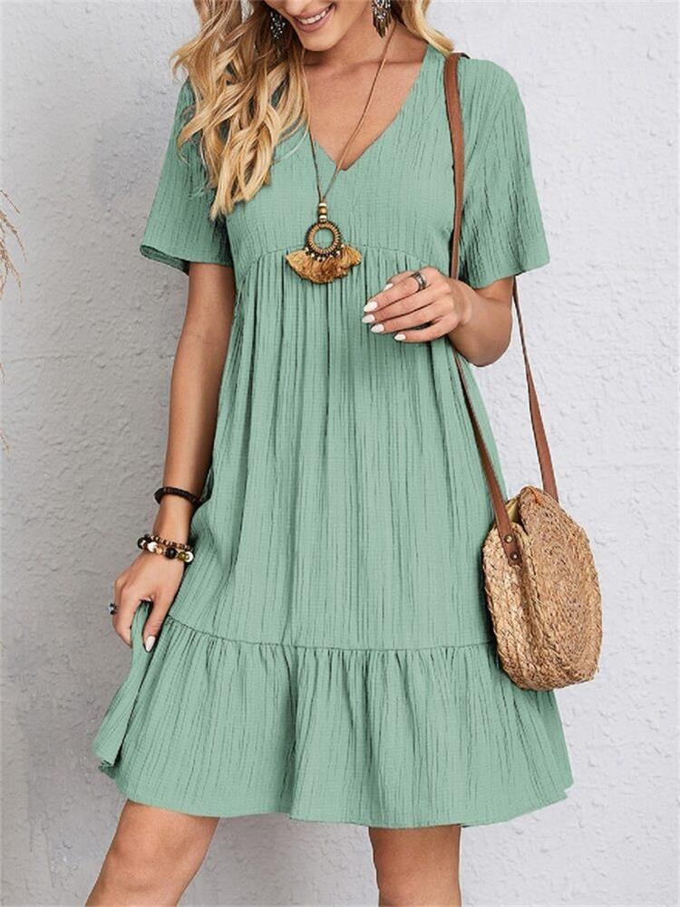 👚💃zeitlich begrenztes Sonderangebot💥 ein Spitzenkleid mit lockerer Taille