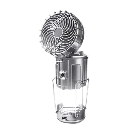 📢📢50 % Rabatt!! ⏰ Tragbare LED-Camping-Laterne mit Ventilator