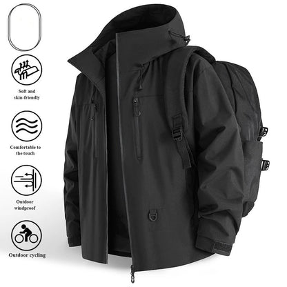 💎 58% RABATT! 💎 WeatherMaster Elite-Jacke – Wind- & Wasserdicht, Atmungsaktiv & Ideal für Outdoor und Stadt 🌧️🧥