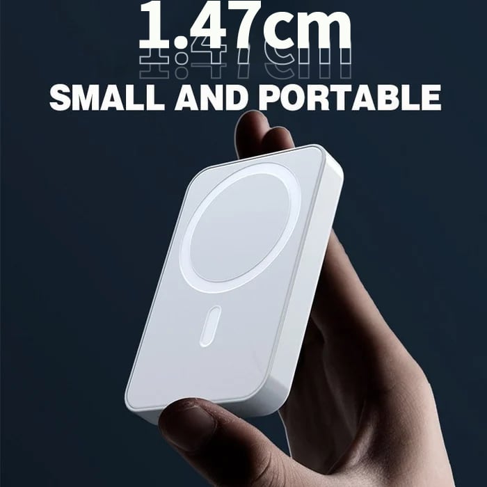 🔋 50% RABATT! 📱 Tragbare Kabellose Magnetische Powerbank – Kompaktes Design, Starker Magnet & Perfekt für Unterwegs ⚡