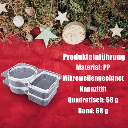 ⏳Begrenzte Zeit 50% Rabatt💥Wiederverwendbarer Snackbehälter mit zwei Fächern